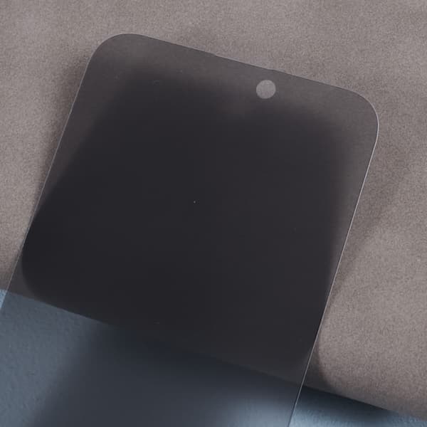 til iPhone 15 Pro Max fuld dækning Hærdet glas anti-spion Privacy