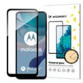 Miniatyrbild 1 av 4: Wozinsky Motorola G53 Härdat Glas Skärmskydd Full Glu - Svart