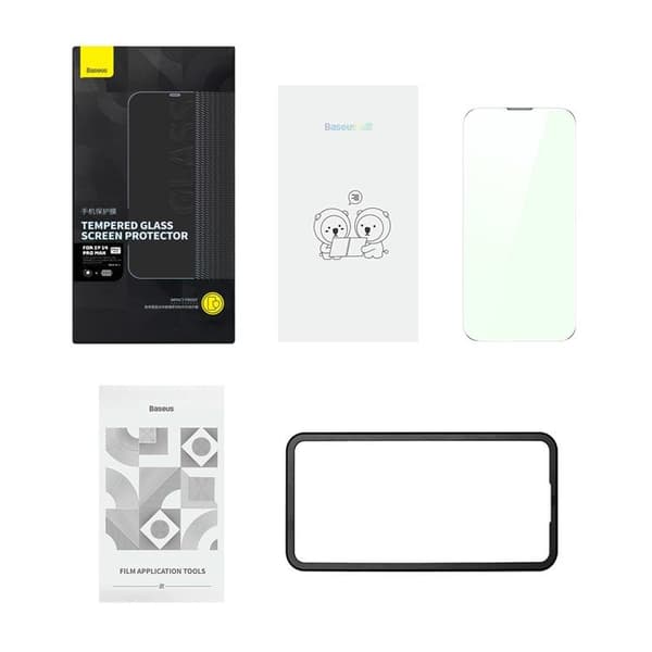 Baseus iPhone 14 Pro Härdat Glas Skärmskydd
