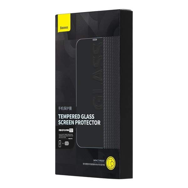 Baseus iPhone 14 Pro Härdat Glas Skärmskydd Anti Spy