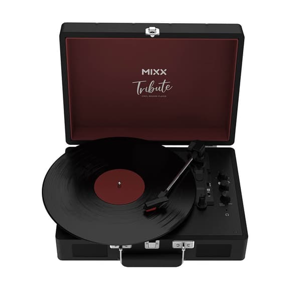 MIXX Vinylplatespiller Tribute Stereo Svart