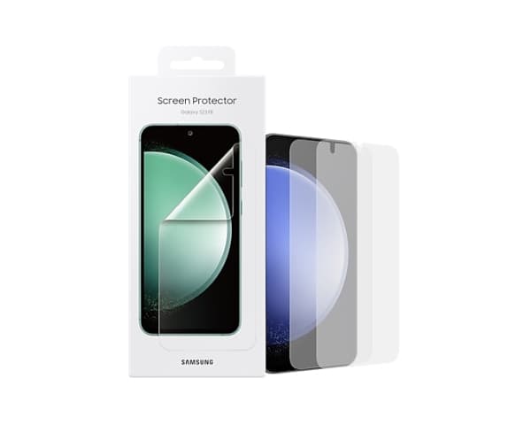 Samsung EF-US711 - Skjermbeskyttelse for mobiltelefon - film - gjennomsiktig - for Galaxy S23 FE
