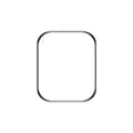 Pikkukuva 3 / 4: Skärmskydd Apple Watch Series 9 45mm - Härdat Glas Svart