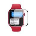 Pikkukuva 1 / 4: Skärmskydd Apple Watch Series 9 45mm - Härdat Glas Svart
