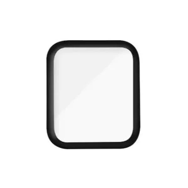 Skärmskydd Apple Watch Series 7 41mm - Härdat Glas Svart