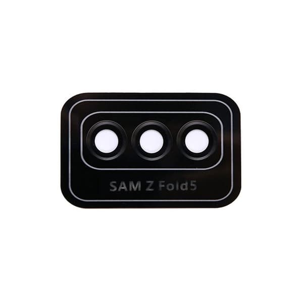 Samsung Galaxy Z Fold 5 Kameraskydd Härdat Glas - Svart
