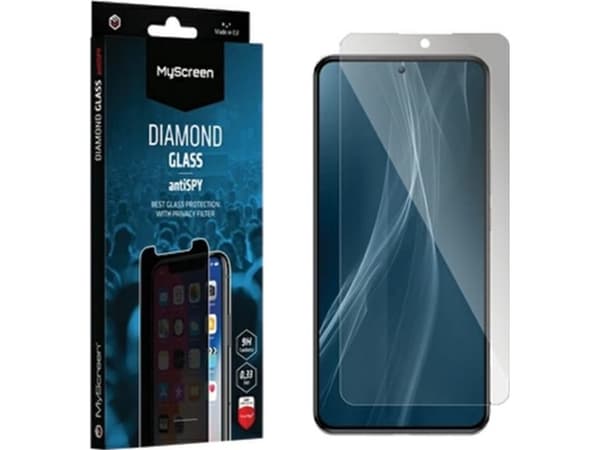 MyScreen MS AntiSPY Diamond Glass Samsung Galaxy A14 4G A145 /A14 5G A146 Skyddande härdat glas