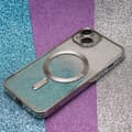 Miniatyrbillede 5 af 5: iPhone 15 - MagSafe-kompatibel Chrome Mjuk Skal