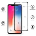 Miniatyrbild 3 av 3: 2-PACK Skärmskydd härdat glas iPhone 12 & 12 Pro HD hydrofobisk glas