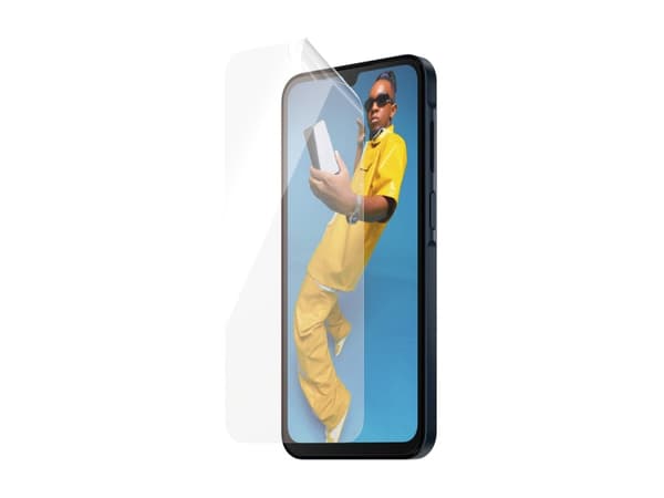 PanzerGlass ECO Matrix - Skjermbeskyttelse for mobiltelefon - med D3O, ultravid passform med AlignerKit - film - for Samsung Galaxy A15, A15 5G