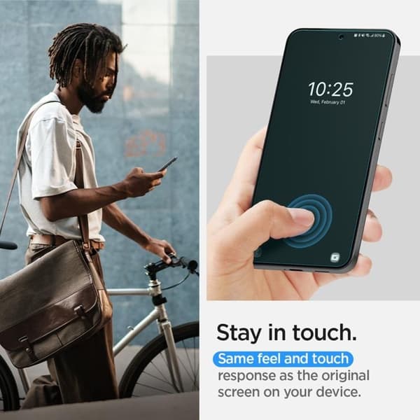 [2-Pack] Spigen Galaxy S24 Skärmskydd Hydrogel - Clear