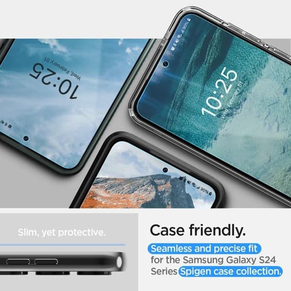 [2-Pack] Spigen Galaxy S24 Skärmskydd Hydrogel - Clear
