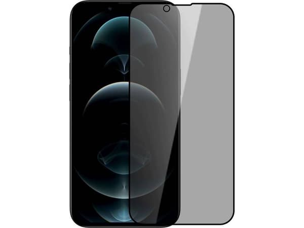Skyddsglas för Apple iPhone 13 / 13 Pro / 14 Nillkin Privacy svart kant
