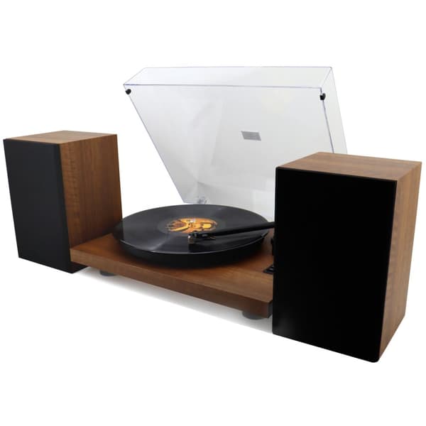 Soundmaster PL711BR Skivspelare med 2-vägs högtalare Bluetooth