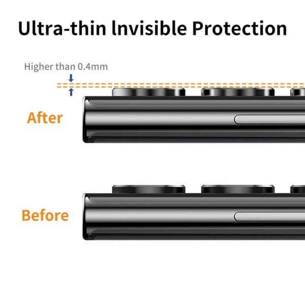 ENKAY 2 stk Til Samsung Galaxy S24 Ultra Kamera Linse Beskytter