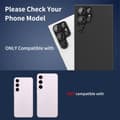 Miniatyrbillede 6 af 7: ENKAY Til Samsung Galaxy S24 Ultra Kamera Linsebeskytter Aluminiumslegering + Hærdet Glas