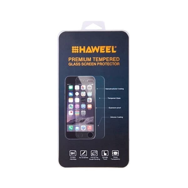 3-pack Haweel skärmskydd i härdat glas till iPhone 6/7/8 Plus