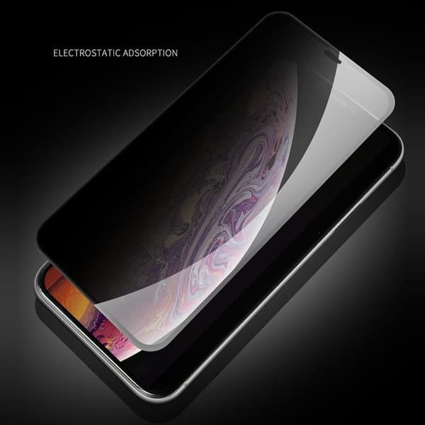 X-One iPhone 15 Pro Härdat Glas Skärmskydd Privacy - Svart