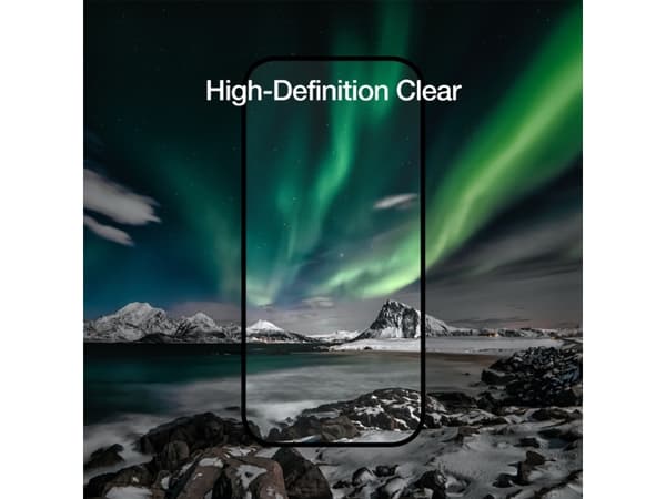 Just Mobile Tiesiog „Mobile Xkin“? 3D grūdintas stiklas, skirtas iPhone 15 Plus