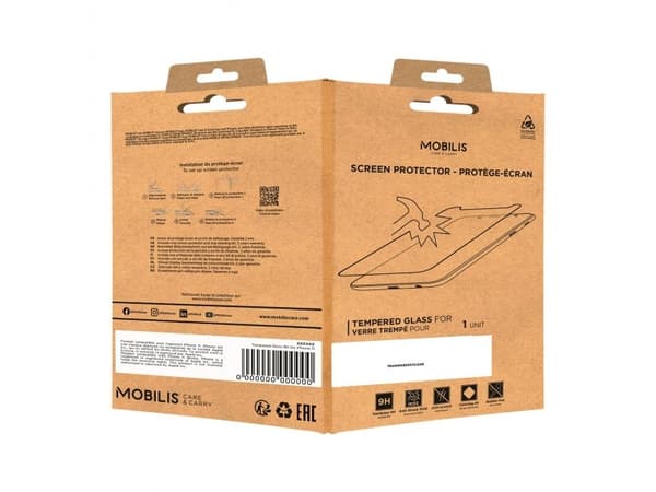 Mobilis - Skärmskydd för surfplatta - glas - klar - för Samsung Galaxy Tab A9+