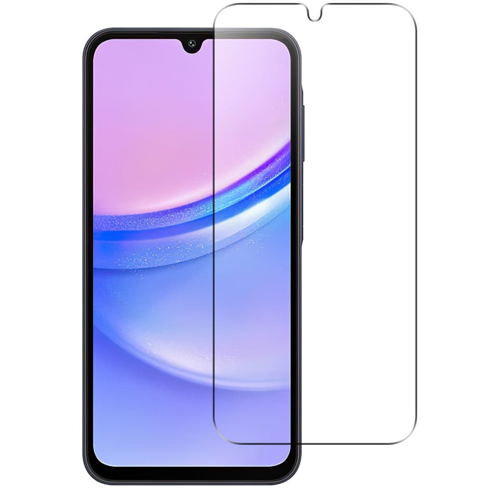 Heltäckande Härdat Glas Skärmskydd Samsung Galaxy A15