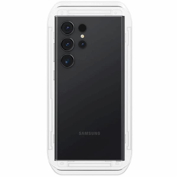 [2-Pack] Spigen Galaxy S24 Ultra Härdat glas Skärmskydd EZ-Fit