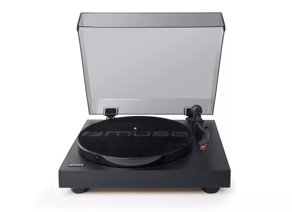 MUSE MT-105 B Turntable USB Classic look