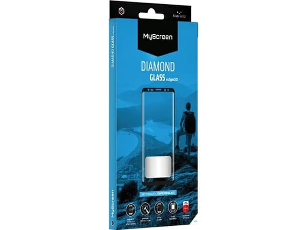 MyScreen Protector MyScreen Protector - Helskjerm herdet glass DIAMOND GLASS edge3D (svart ramme) for Honor Magic6 Lite 5G