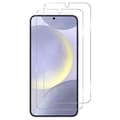 Miniatyrbild 2 av 11: Samsung Galaxy S24PLUS - 3-Pack Skärmskydd Fulltäckande Härdat Glas 3D