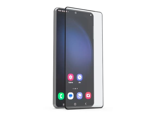 Hama 00219957, Samsung, Galaxy S24+, Støtbestandig, Støtbestandig, Ripebestandig, Sort, Gjennomsiktig, 1 stykker