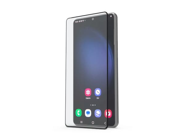 Hama 00219957, Samsung, Galaxy S24+, Støtbestandig, Støtbestandig, Ripebestandig, Sort, Gjennomsiktig, 1 stykker
