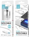 USB-Ligtning/Iphone kabel 1m 2.4A ip7/i8/xr/11/12