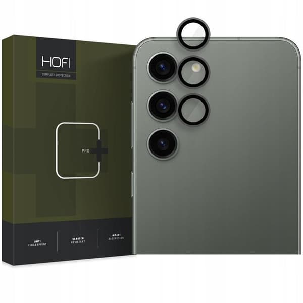 Hofi Galaxy S23/S23 Plus Kameralinsskydd i Härdat Glas - Svart