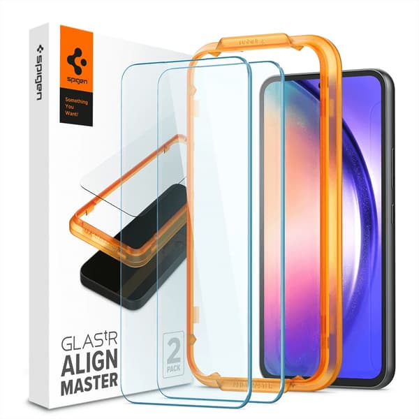[2-pack] Spigen Galaxy A54 5G Härdat Glas Skärmskydd