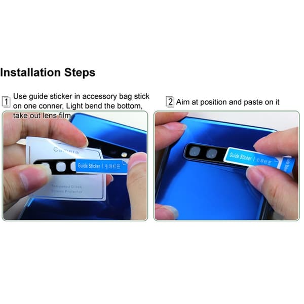 IMAK Google Pixel 7A Kameralinsskydd i Härdat glas - Svart