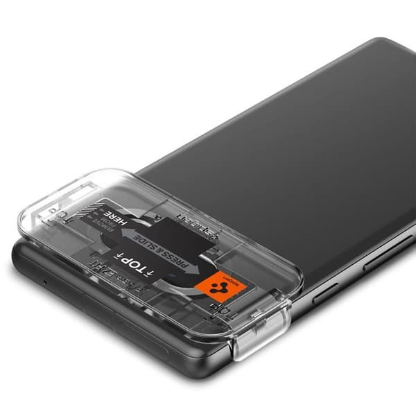 Spigen Google Pixel 7A Kameralinsskydd i Härdat glas - Svart