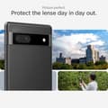 Miniatyrbild 7 av 10: Spigen Google Pixel 7A Kameralinsskydd i Härdat glas - Svart