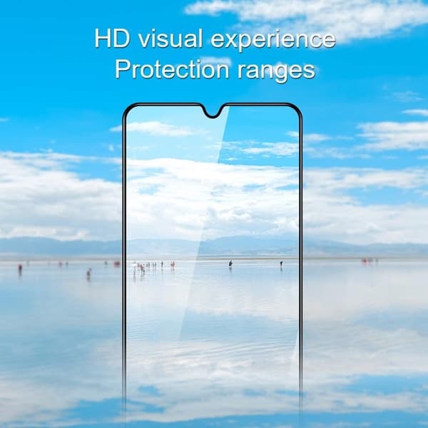 [1-PACK] AMORUS Galaxy Xcover 6 Pro Härdat Glas Skärmskydd Full Glue - Svart