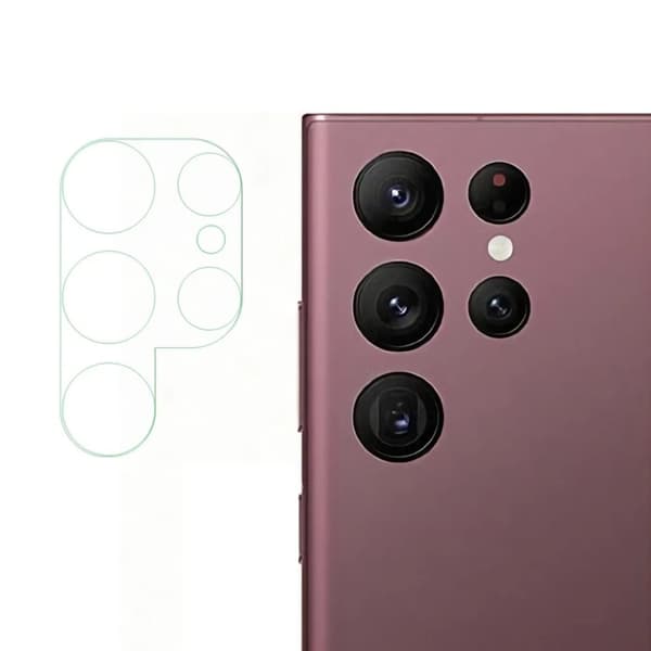 Galaxy S23 Ultra Kameralinsskydd i Härdat glas
