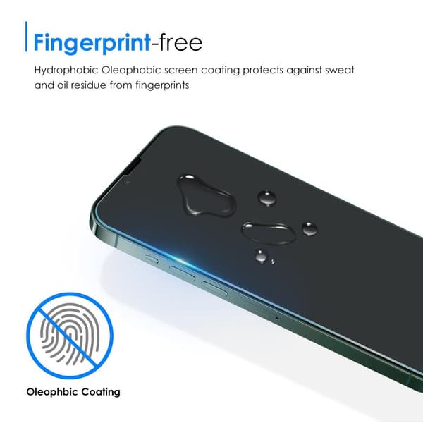 [2-PACK] iPhone 15 Pro Max Härdat Glas Skärmskydd - Clear