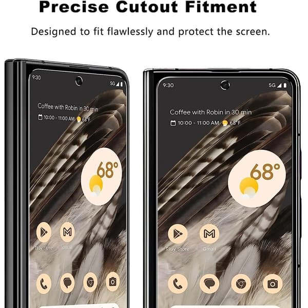 [1-PACK] Google Pixel Fold Härdat Glas Skärmskydd - Clear