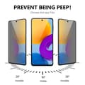 Miniatyrbild 4 av 6: [1-PACK] Privacy Härdat Glas Skärmskydd Galaxy A34 5G
