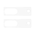 Miniatyrbild 2 av 2: [2-PACK] Google Pixel 7 Kameralinsskydd i Härdat glas Arc Edge - Clear