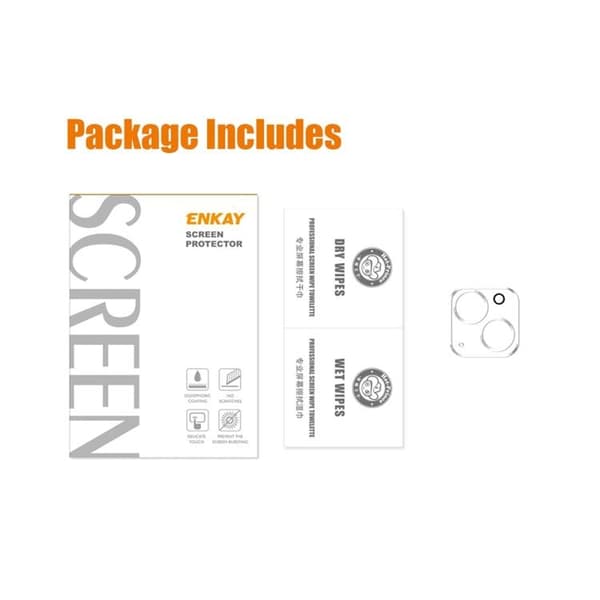 [1-PACK] iPhone 14/14 Plus Kameralinsskydd i Härdat glas