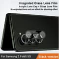 Miniatyrbild 7 av 8: [1-PACK] Galaxy Z Flold 5 Kameralinsskydd i Härdat glas - Svart