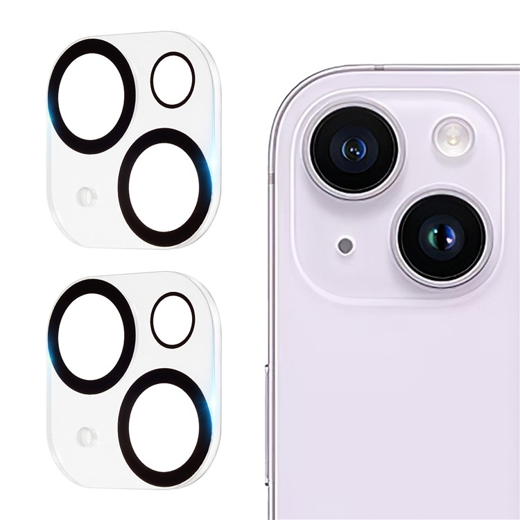 [2-PACK]iPhone 15 Plus/15 Kameralinsskydd i Härdat glas