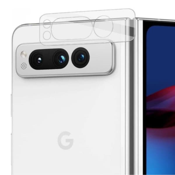 [2-Pack] IMAK Google Pixel Fold Kameralinsskydd i Härdat glas