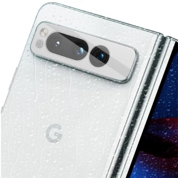 [2-Pack] IMAK Google Pixel Fold Kameralinsskydd i Härdat glas