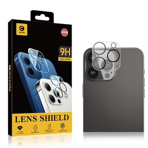 Mocolo iPhone 15 Pro Max Kameralinsskydd i Härdat glas HD