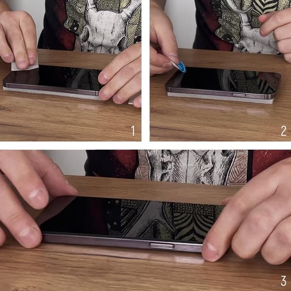 Wozinsky iPhone 15 Plus Härdat Glas Skärmskydd Privacy